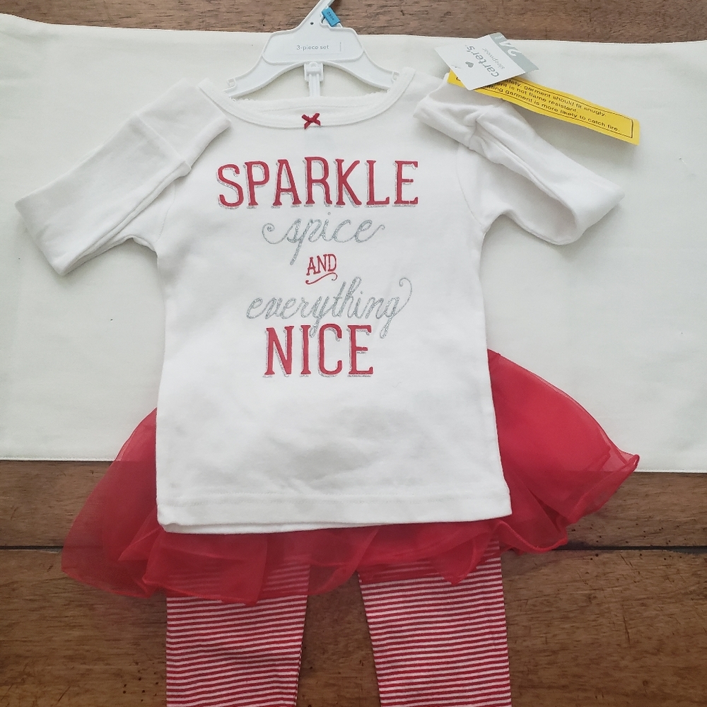 NWT 3-piece Christmas PJs set
